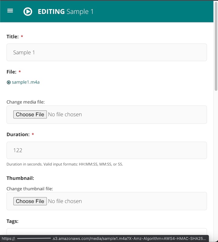 wagtailmedia with django-storages